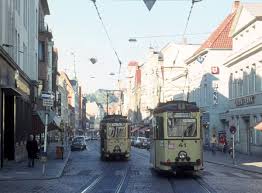 Grosse Strasse Noch Mit Strassenbahn