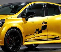 2 x renault sport car side door vinyl stickers banner jdm car decals stickers renault vinyl