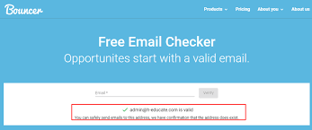 Check spelling or type a new query. Top 13 Free Email Validation Tools Software 2021 H Educate