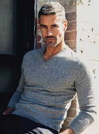 Is The Gray Hair For Men Trend Here To Stay 21 Photos Of Men With Gray Hair Grey Hair Men Men Casual Long Sleeve Tshirt Men