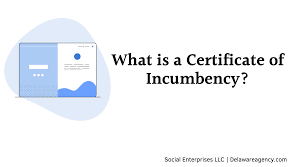 The agent of record then signs the certificate then you have it notarized. What Is A Certificate Of Incumbency