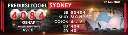 Prediksi Togel Sydney 27 Januari 2020 Sydney Shio Mainan