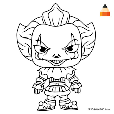 The front page of the internet. Pennywise Coloring Pages Free Printable Pictures Whitesbelfast Com