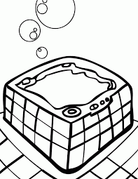 Free hot wheels coloring printable pages for your kids to fill color and let them enjoy the fun of learning while playing with colors Hot Tub Coloring Page Handipoints 223994 Hot Coloring Pages Coloring Home