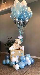 30 Ideas Baby Shower Ideas For Girs Themes Diy Decor Baby Shower Balloons Baby Bear Baby Shower Baby Shower Decorations For Boys