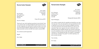 It's common to first thank someone or to introduce. Formal Letter Examples Teacher Made