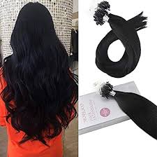The human hair that we choose to use is virgin hair which is of the best. Moresoo 16 Inch Micro Ring Hair Remy Human Hair Extensions Real Human Hair Color 1 Jet Black Micro Link Hair Extensions Buy Online In Honduras At Desertcart