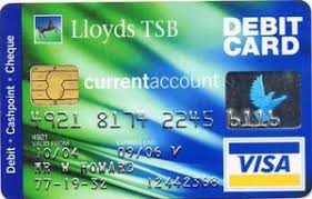 The country's biggest current account provider, lloyds banking group, which runs lloyds bank, halifax and bank of scotland said while it issues contactless debit cards as standard, customers can. Bank Card Debit Card Lloyds Tsb United Kingdom Of Great Britain Northern Ireland Col Gb Vi 0057 03