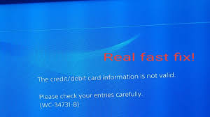 Fake visa credit card numbers and cvv that work. How To Fix Debit Credit Card Information Not Valid Playstation Easy Fix Youtube