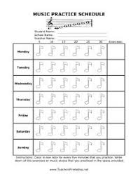 23 best piano practice chart images music lessons music