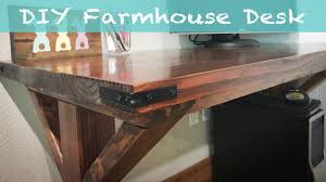 I changed the measurements on the plan to perfectly fit a corner in my. Diy Farmhouse Desk For 35 Youtube