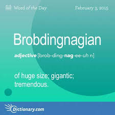 Brobdingnagian Uncommon Words Unusual Words Words
