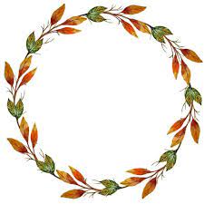 Watercolor Wreath Clipart Autumn Clipart Autumn Wreath Fall Etsy In 2021 Wreath Watercolor Fall Clip Art Floral Wreath Watercolor