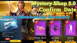 New bundle on mystery shop | free fire bangla. Free Fire Mystery Shop 8 0 With 99 Discount Confirm Date Weekly Membership Giveaway Youtube