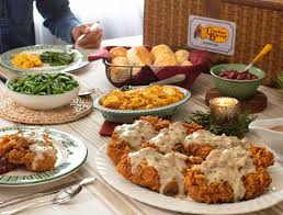 For instance, a decorative charger plate beneath dinner and salad plates adds layers to your tablescape, while a cloth napkin featuring a simple border. You Can Get An Entire Heat And Serve Thanksgiving Dinner From Cracker Barrel