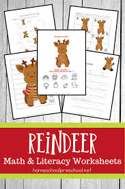 Christmas is approaching and magic is in the air. Preschool Reindeer Printable Activities For Christmas