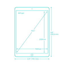 Apple Ipad Dimensions Drawings Dimensions Guide