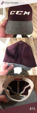 Ccm Fitted Hat Size S M Fitted Hats Hat Sizes Hockey Hats