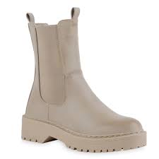 The chelsea boot dates back to the victorian era. Giralin Damen Plateau Boots Blockabsatz Kaufland De