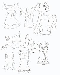 Now you will be drawing out the anime clothes in full shirts, pants, and skirts. How To Draw Anime Clothes Novocom Top