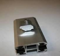 Semi Flexible Frameless Solar Panel Mounting brackets- Mid Clamp with  Hardware
