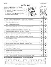 Teacher Ideas & Activities: Fact And Opinion