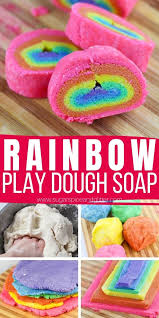 Homemade soap recipes that are all easy on the pocket. Rainbow Play Dough Soap Bars With Video Laptrinhx News