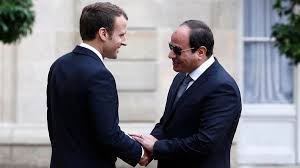 It is a straight bar (¯) placed above a letter, usually a vowel. Egypt S Sisi Meets Macron In Paris Amid Concerns Over Extremism Al Arabiya English