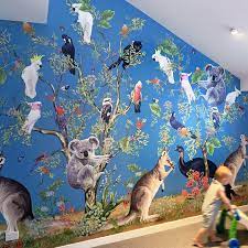 Take your walls from boring to bold with wallpaper wall murals. Australia Kingdom Home