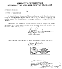 These liens attach to your property and your rights to property. Https Leg Mt Gov Content Committees Interim 2015 2016 Revenue And Transportation Meetings March 2016 Tax Lien Sale Pdf