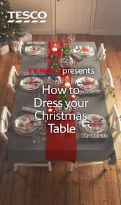 Watch For Tips On How To Create A Festive Tabletop Including How To Make Your Own Diy Mini Tree Centrepiec Christmas Dinner Table Christmas Dinner Xmas Dinner
