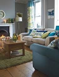 Livingroom Greige Walls Blue And Green Accents Google Search Living Room Color Schemes Living Room Colors Room Colors