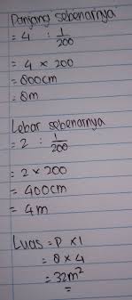 Ayah Akan Membuat Kolam Ikan Berbentuk Persegi Panjang Pada Denah Berskala 1 200 Kolam Tersebut Brainly Co Id