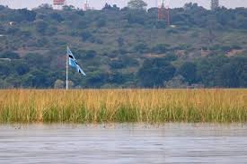 Botswana flag minimalist iphone flexible hülle. Botswana Flagge Auf Einer Insel Kostenloses Stock Bild Public Domain Pictures