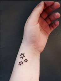 Hammock in nature with campfire mens small outer forearm tattoo. 50 Best Star Tattoos For Men 2021 Nautical Shooting Designs