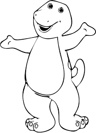 Happy birthday barney coloring pages. Barney Birthday Coloring Pages Coloring Home