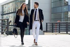 People walking on the street. Business People Walking In The Street By Guille Faingold Urban