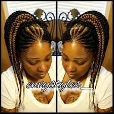 Haven't you tried box braids yet? Hairdo Braided Cornrow Hairstyles Braided Hairstyles African Hair Braiding Styles