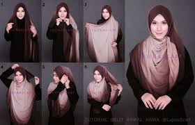Assalamu'alaikum 💗hallo semuanya 😊 kali ini aku bikin tutorial hijab pashmina ceruti yang supeeeer simple dan tentunya stylish!!disini aku pakai hijab dar. Tutorial Hijab Syar I Simpel Riska Blog