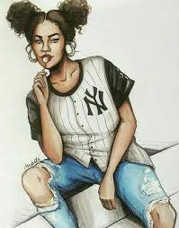 Pin By Anita Quejillaver On Wassup Black Girl Art Black Girl Magic Art Black Love Art