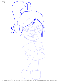 Learn How To Draw Vanellope Von Schweetz From Wreck It Ralph Wreck It Ralph Step By Step Disney Character Drawings Disney Drawing Challenge Drawing Tutorial