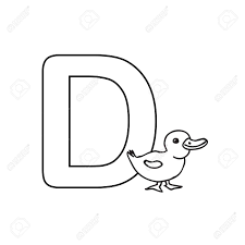 Download this adorable dog printable to delight your child. Baby Animals Alphabet Kids Coloring Page Stock Photo Picture And Royalty Free Image Image 68760719