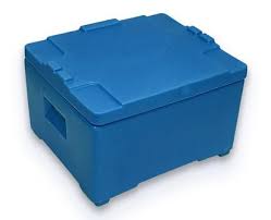 PB01 1/8 Tote Bulk Insulated Container | Fish Tote