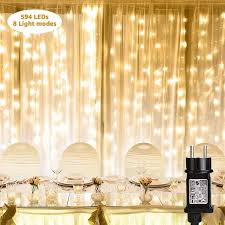 Wir haben für sie die besten lichterkette warmweiß produkte in dieser kategorie aufgelistet: Lepro Lichtervorhang 3 6m Lichterketten Vorhang 594 Leds 8 Modi Dimmbar Kupferdraht Lichterkette Warmweiss Mit