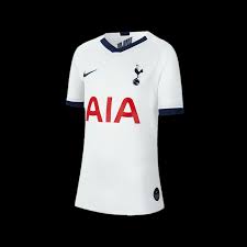 Der tottenham hotspur strike trainingsanzug beinhaltet eine jacke mit reißverschluss und eine verstellbare hose und sorgt damit für vielseitigen style. Nike Tottenham Hotspur Kinder Heim Trikot 2019 20 Weiss Blau Fussball Shop