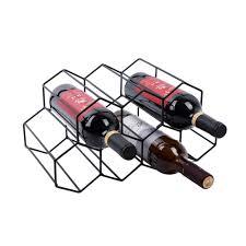 Buy free standing wine racks and get the best deals at the lowest prices on ebay! Urban Deco Wine Rack Wine Storage Holder 7 Bottle Wine Holder Rack Stand Space Saver Protector Countertop Free Stand Wine Rack For Red White Wines 7 Bottles Metal Wine Rack Black