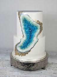 Geode Wedding Cake On Cake Central Geode Cake Wedding Geode Cake Crystal Cake