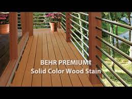 Jul 07, 2020 · green stain colors: Behr Premium Solid Color Weatherproofing All In One Wood Stain Sealer Youtube