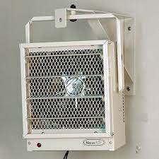 Newair Hardwired Electric Garage Heater In 2021 Garage Heater Wall Mounted Heater Heater
