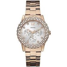 Guess Altin Kordon Tasli Kadin Kol Saati Crystal Watches Bracelet Watch Women Wrist Watch